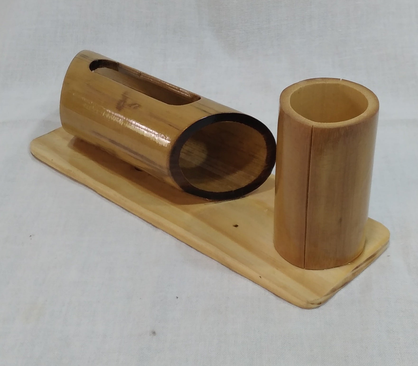 Bamboo Mobile & Pen Stand