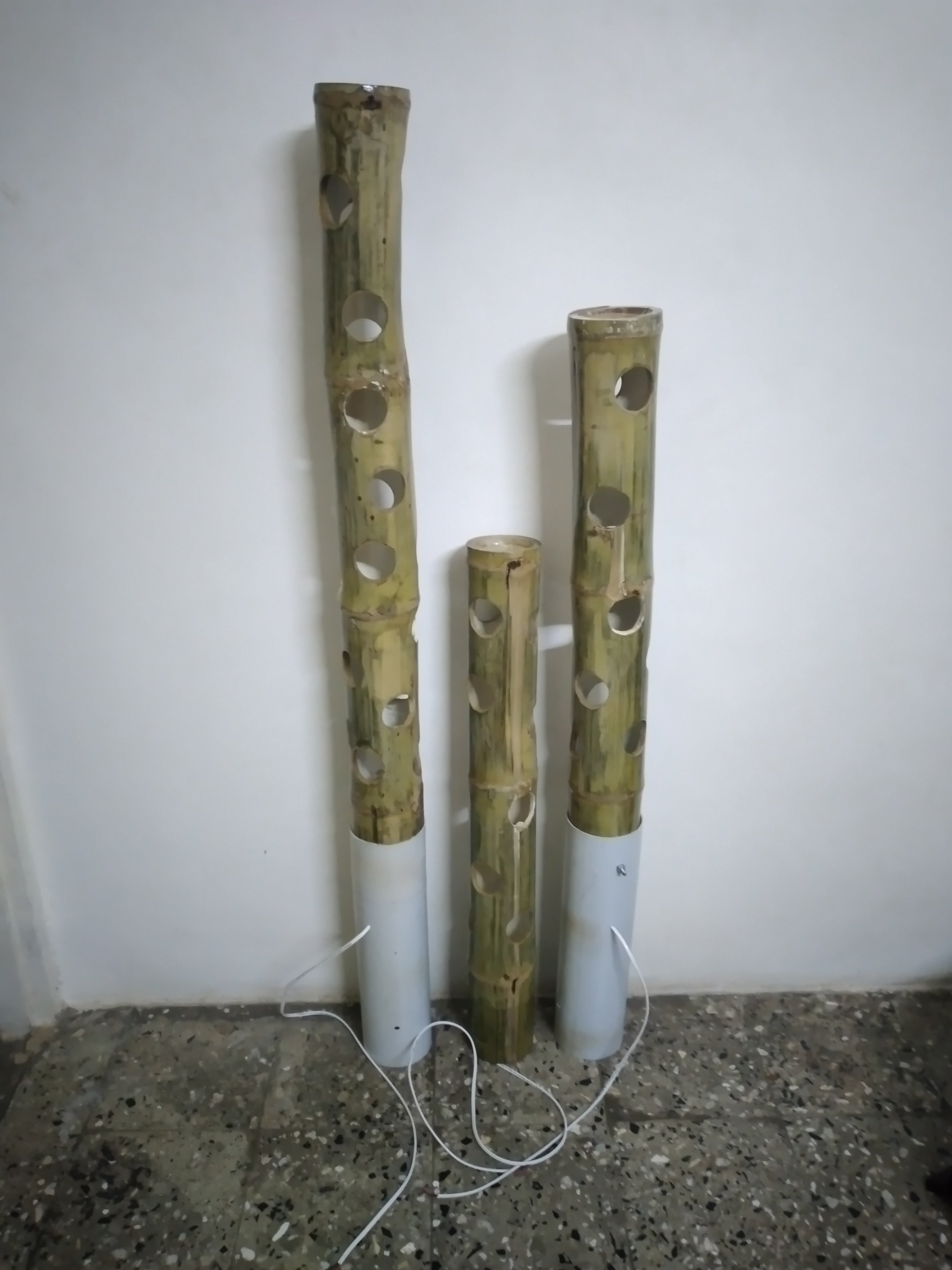 Bamboo Pillar Lamp