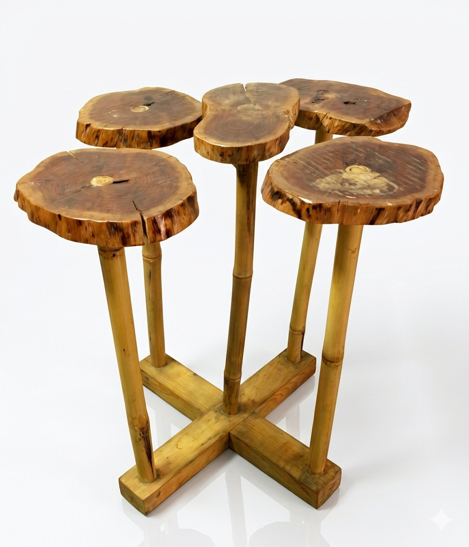 Bamboo Wood Table