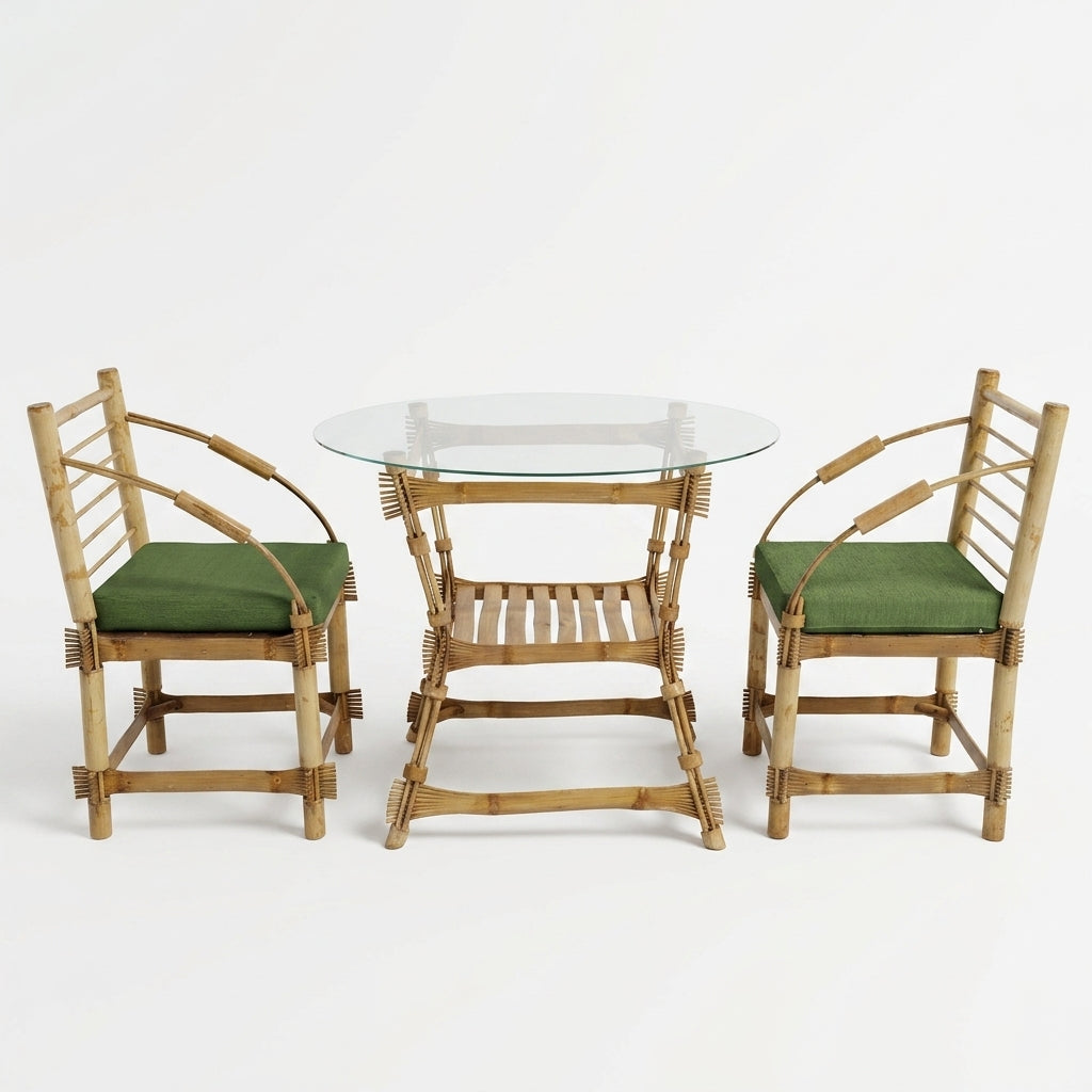 Bamboo Dinning Set for Two