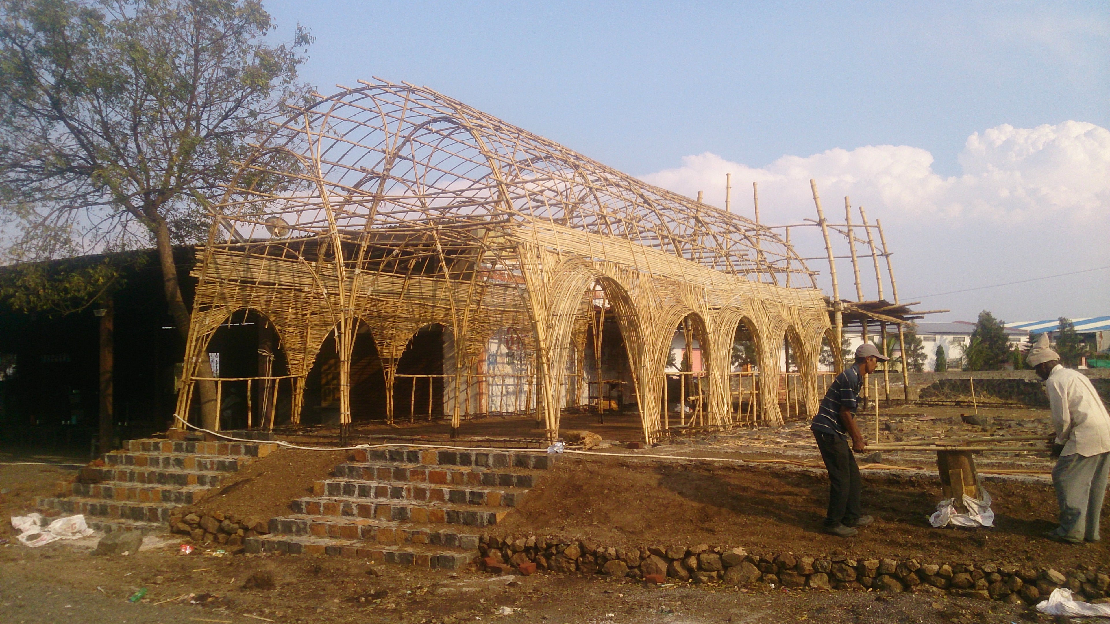 Bamboo Vault- Elliptical Barrel Vault