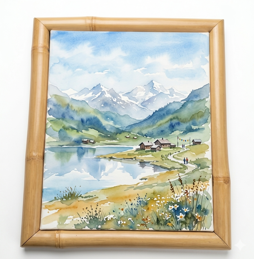Bamboo Art Frame