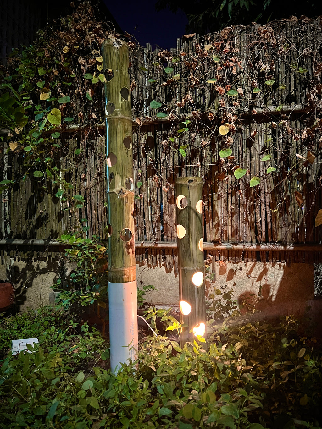 Bamboo Pillar Lamp
