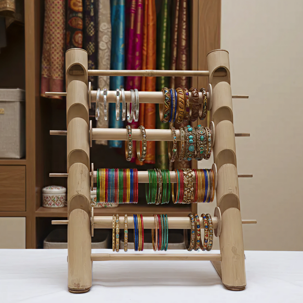 Bamboo Bangle Stand