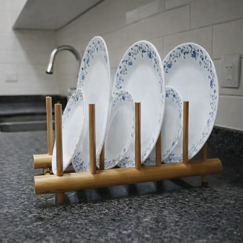 Bamboo Plate holder Classic