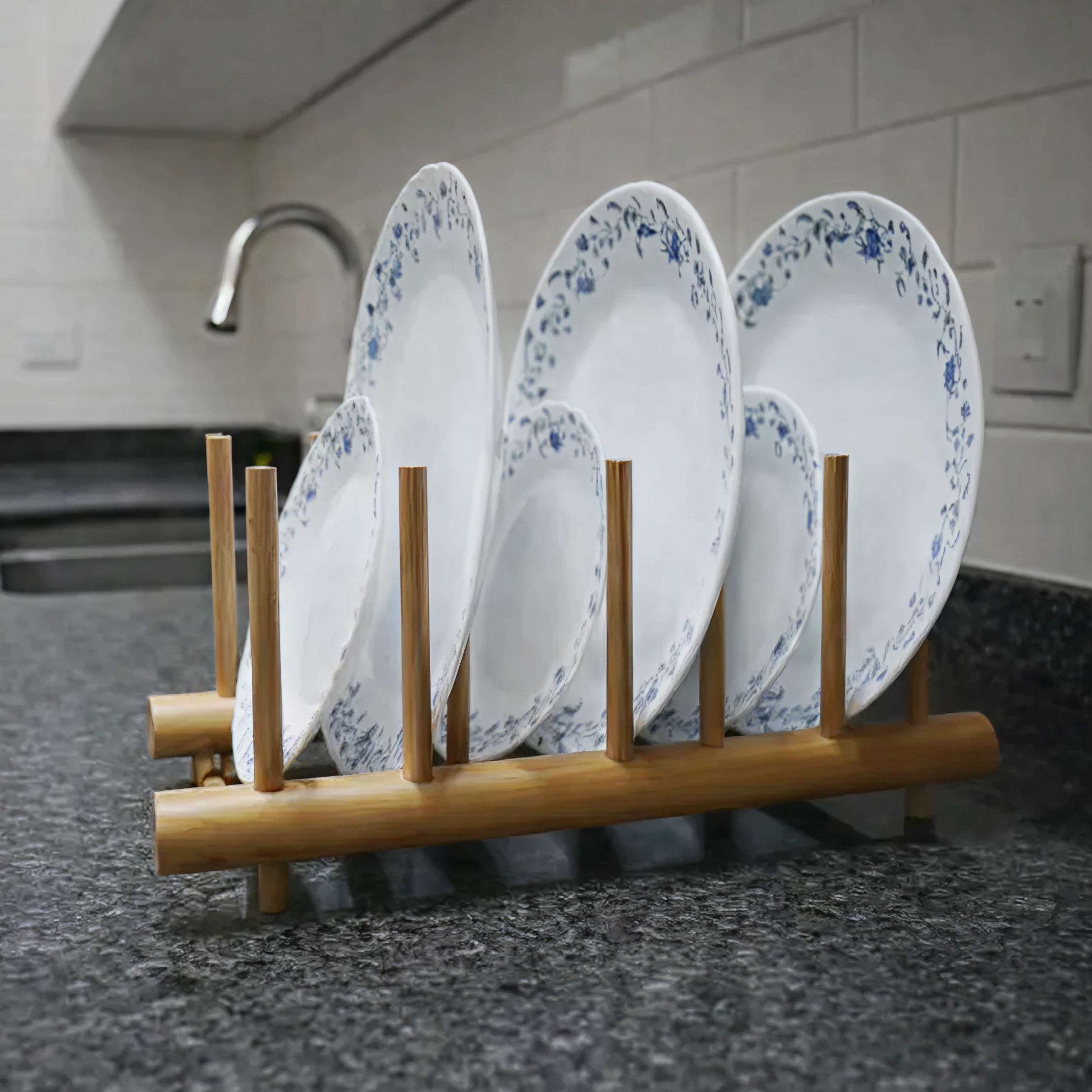 Bamboo Plate holder Classic