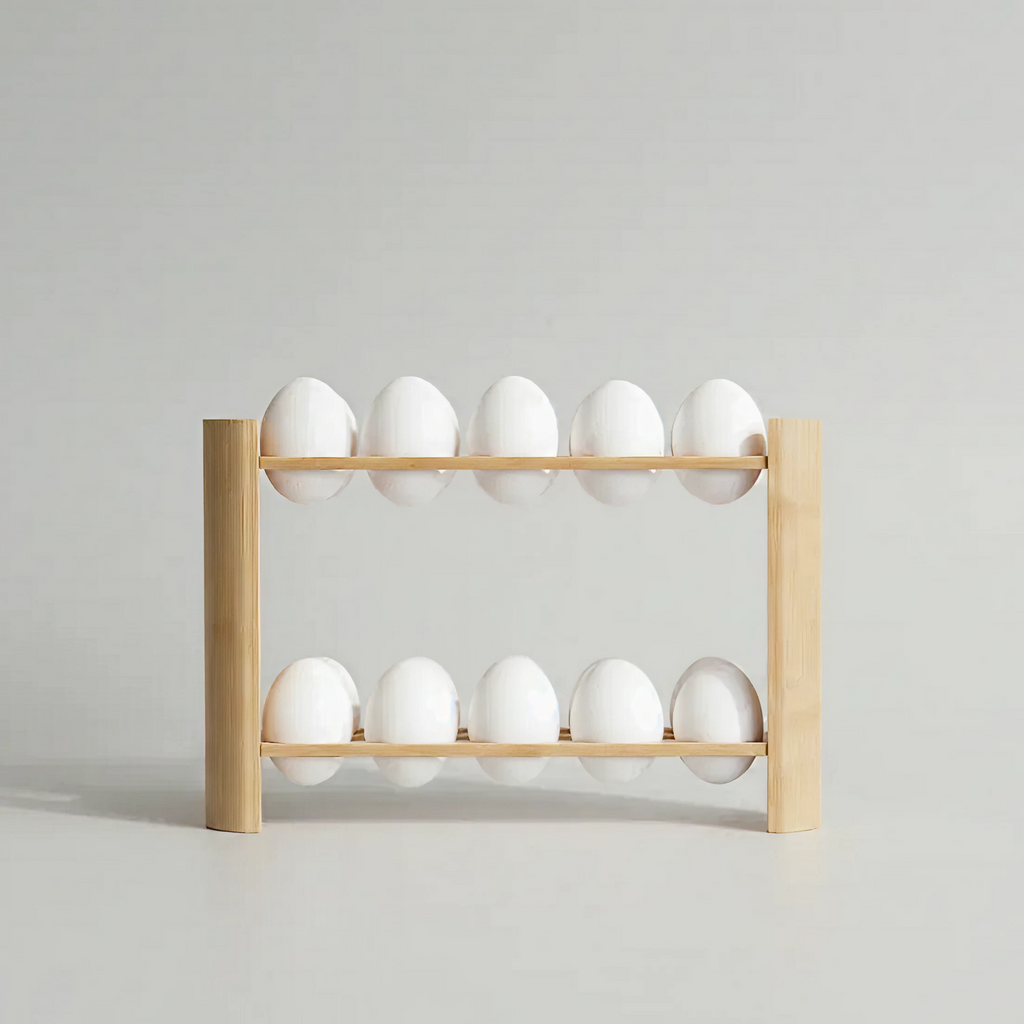 Bamboo Egg stand