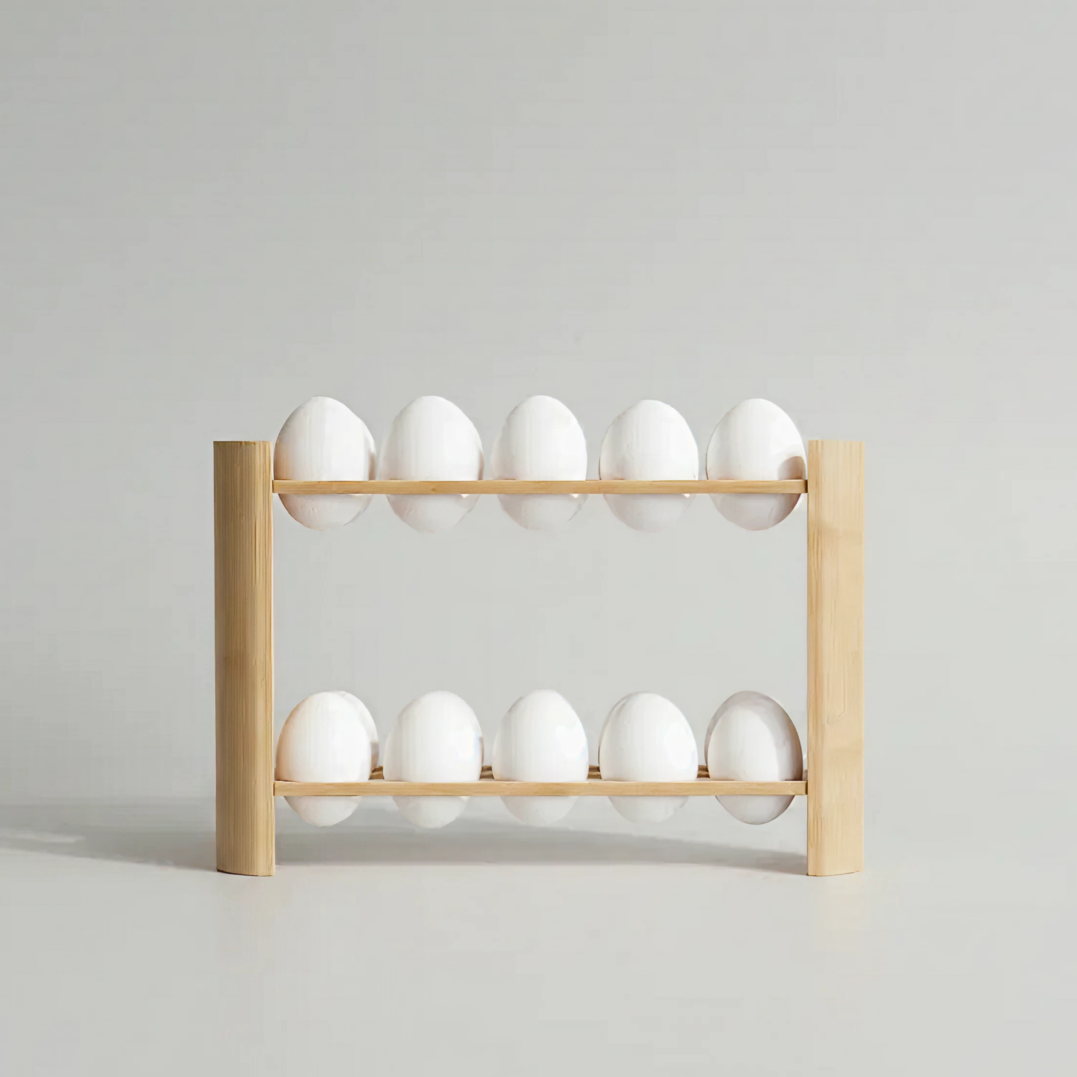 Bamboo Egg stand
