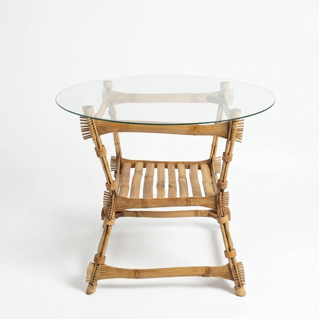 Bamboo Round Table