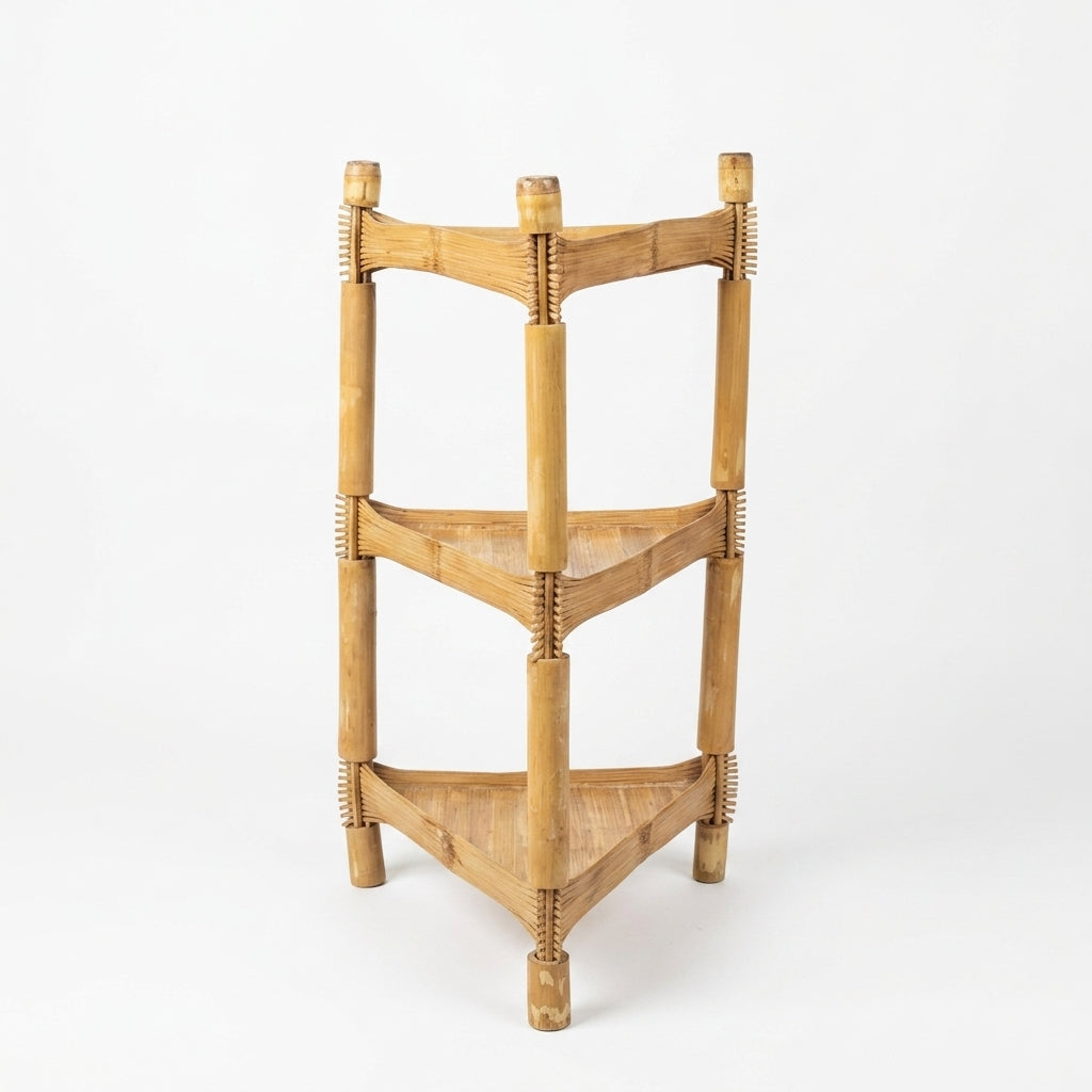 Bamboo Corner Rack