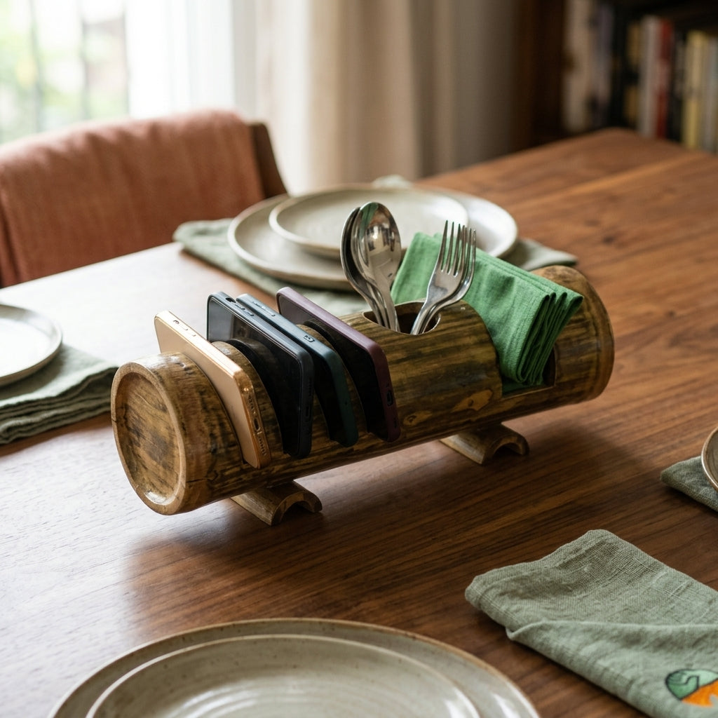 Bamboo Cutlery holder