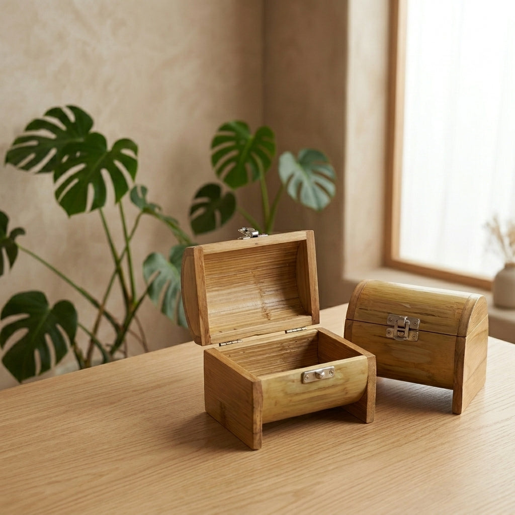 Bamboo Jewellery Box