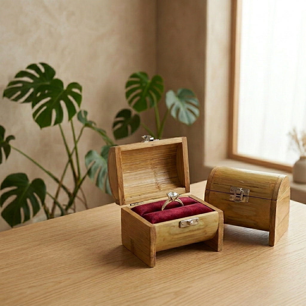 Bamboo Jewellery Box
