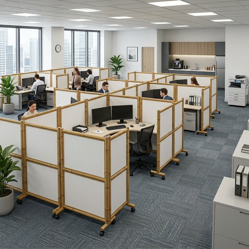 Bamboo Partition Frames & Movable Room divider