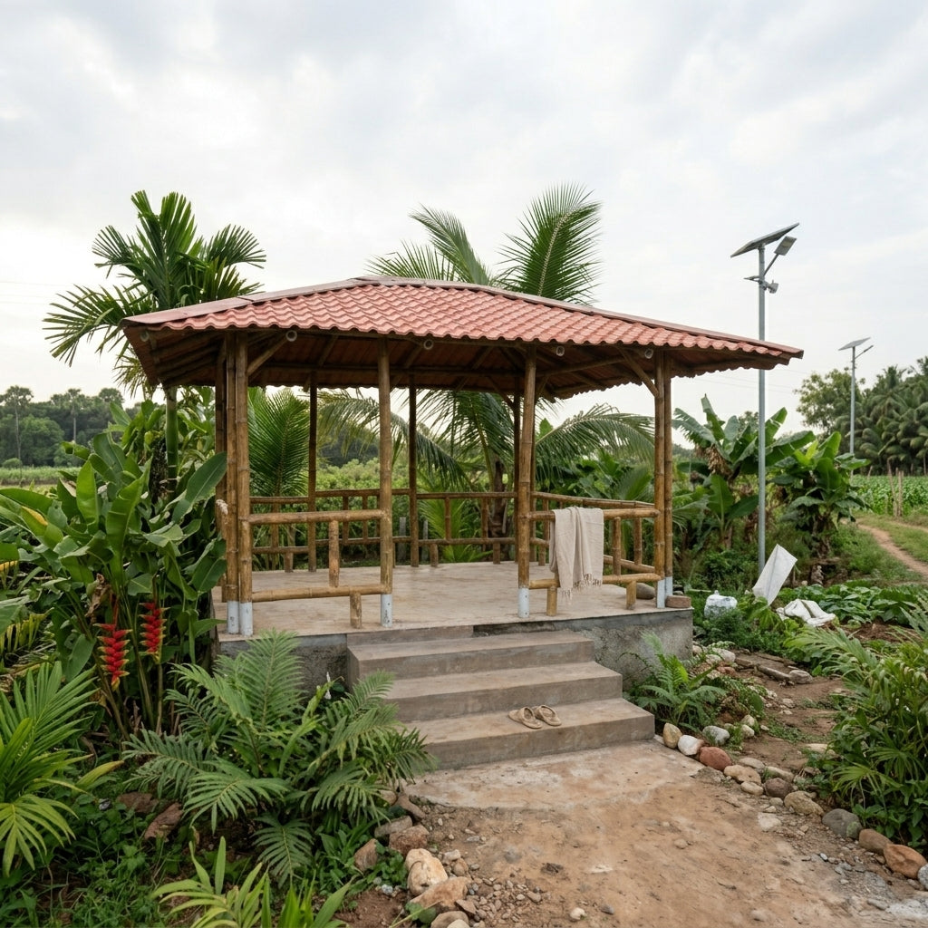 Bamboo Gazebo Standard