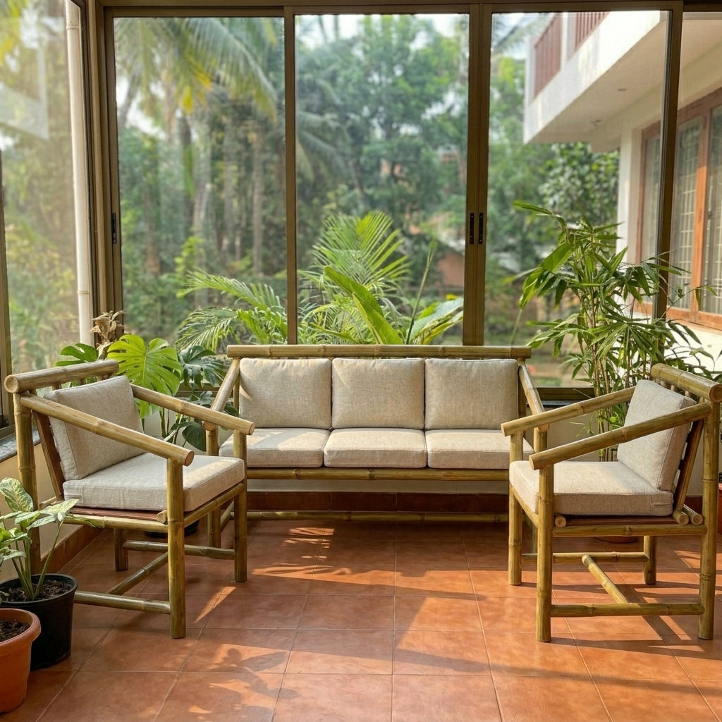 Bamboo Chair Flat Pack