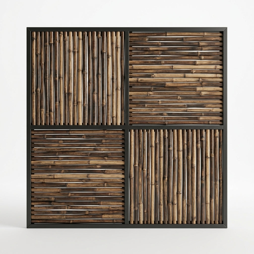 Bamboo False Ceiling – Pattern 1