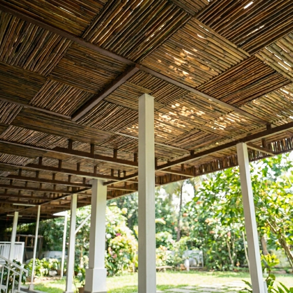 Bamboo False Ceiling – Pattern 1