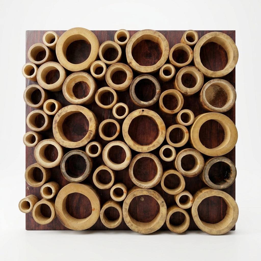 Bamboo False Ceiling – Pattern 3