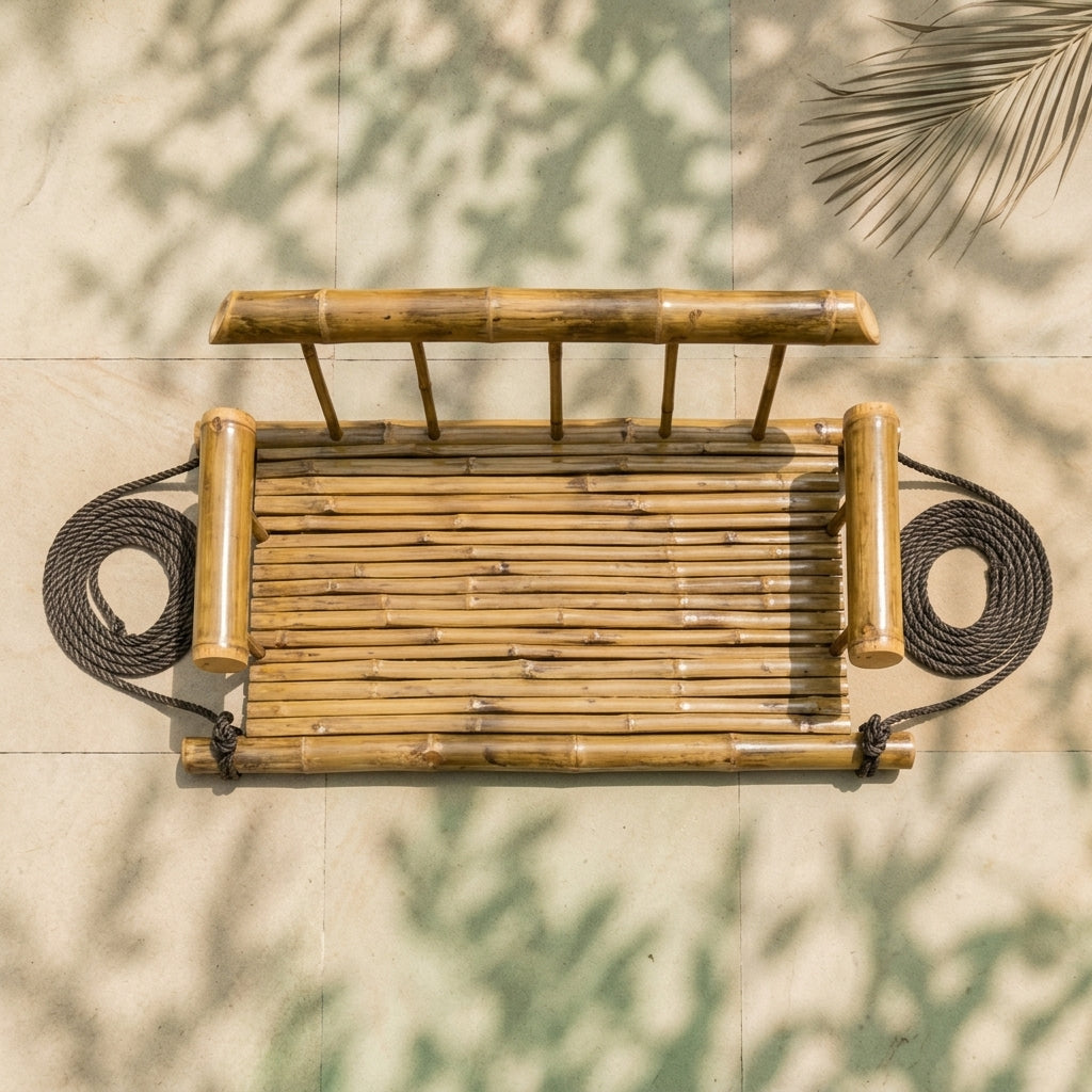Bamboo swing